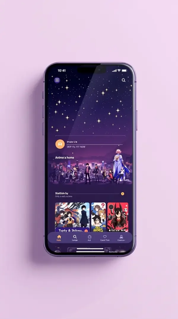 里番动漫大全APP 里番动漫大全手机端APP界面示意